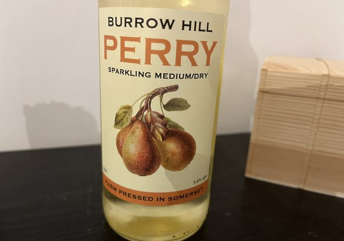 Burrow Hill Sparkling Cider bottle front