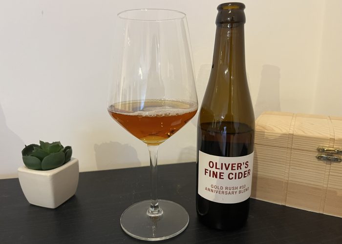 Tom Oliver Gold Rush #10 Anniversary in a glass